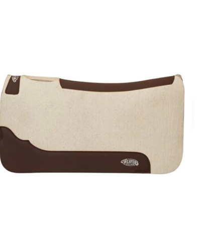 Weaver Contoured Steam Pressed Merino Wool Felt Saddle Pad