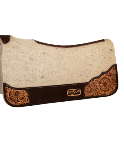 Reinsman Limited Edtion Apex Sunflower Fields Contoured Felt Saddle Pad