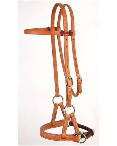 Professional's Choice Side Pull D&S Leather Nose