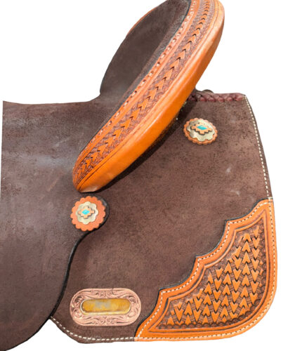 Custom Dawson Barrel Saddle By Circle Y - Image 3