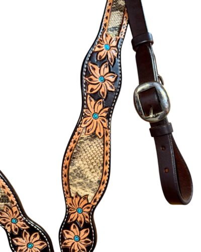 Circle Y Python Pass Breastcollar - Image 3