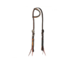 Weaver Turquoise Cross Floral Buckstitch Headstall