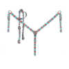 Nylon Southwest Serape Print 1-Ear Headstall & Breastcollar Set