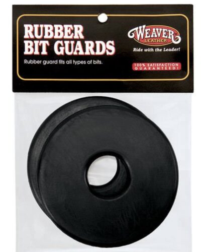 Weaver Black Rubber Bit Guards