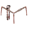 Cheetah Print 1-Ear Headstall & Breastcollar Set