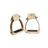 Angled Copper Colored Aluminum Stirrups