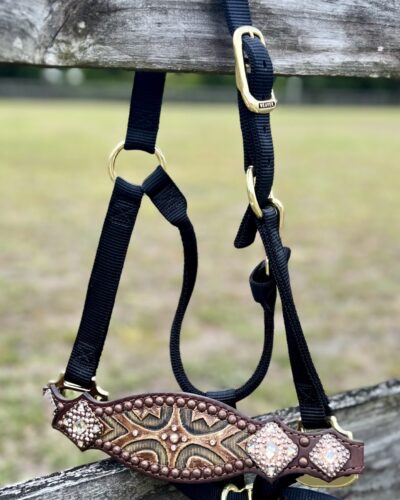 Rockn' Wilsons Laredo & Copper Crystal Bronc Halter