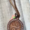 American Darling Canteen Hand Tooled Wristlet