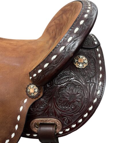15'' Circle Y MJ53 Josey-Mitchell Renegade Racer Barrel Saddle - Image 2