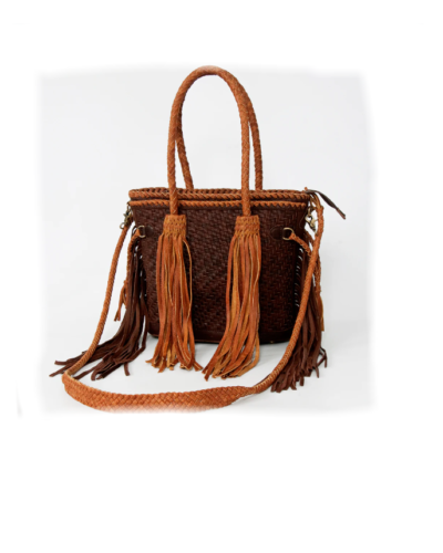 American Darling Womens Fringe Tote Bag