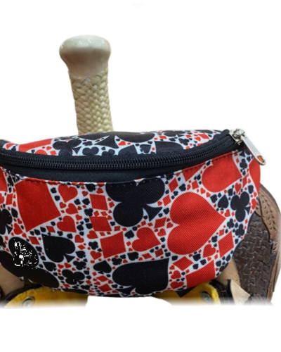 Playing Suits Insulated Nylon Saddle Pouch