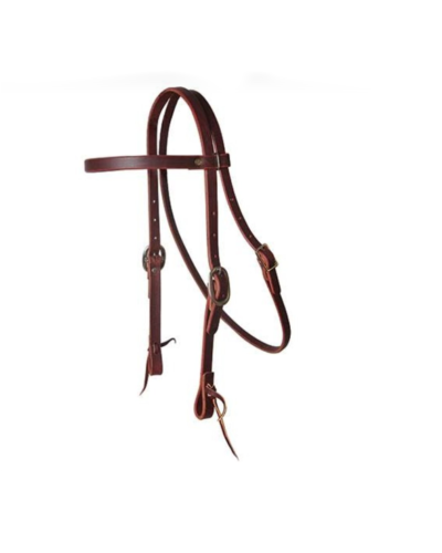 Professionals Choice Latigo Leather Cob Size Headstall