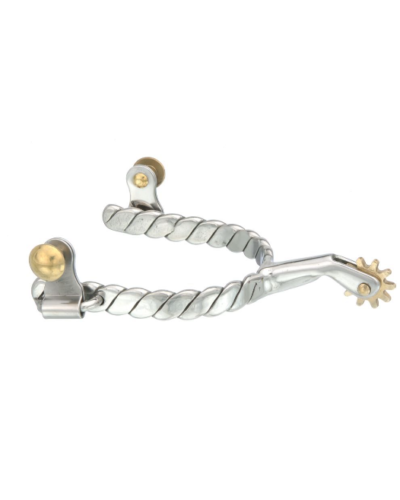 Ladies Size Rope Design Spurs
