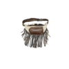 Genuine Leather Hair on Cowhide Fringe Fanny Pack