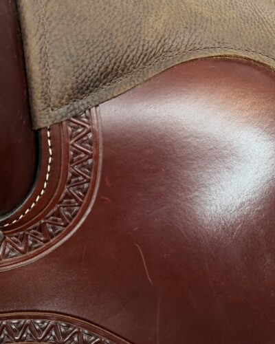 16’’ DEMO Circle Y Bluestem Wood Tree Trail Saddle - Image 7