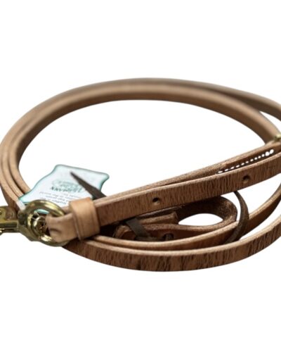 Hermann Oak Harness Leather Adjustable Roper Rein