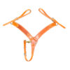 Pony Size Natural Smooth Leather Breastcollar
