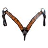 Martin Dyed Edge & Tooled Breastcollar