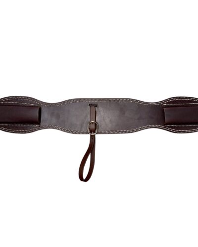 Dark Oil 4-3/4'' Harness Leather Rear Girth