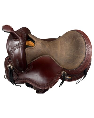 Circle Y Bluestem Wood Tree Trail Saddle - Image 3