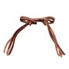 Harness Leather Curb Strap w/ Pineapple Knots