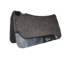 Professionals Choice Charcoal Cowboy Felt Bottom Air Ride Saddle Pad