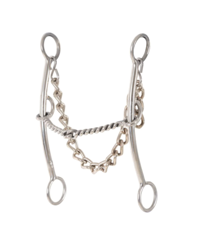 Classic Equine Goostree Short Shank Twisted Wire Pickup Bit