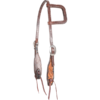 Martin Dyed Edge & Tooled Slip Ear Headstall