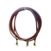 Heavy Oiled Harness Leather Flat Leather Draw Reins