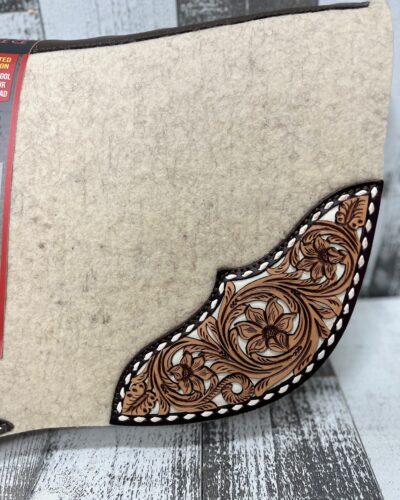 Alternative view of Reinsman Limited Edition Buckstitch Filigree Apex Trail Wool Pad