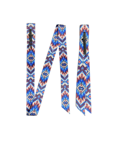 Blue Southwest Nylon Off Billet & Tie Strap Set