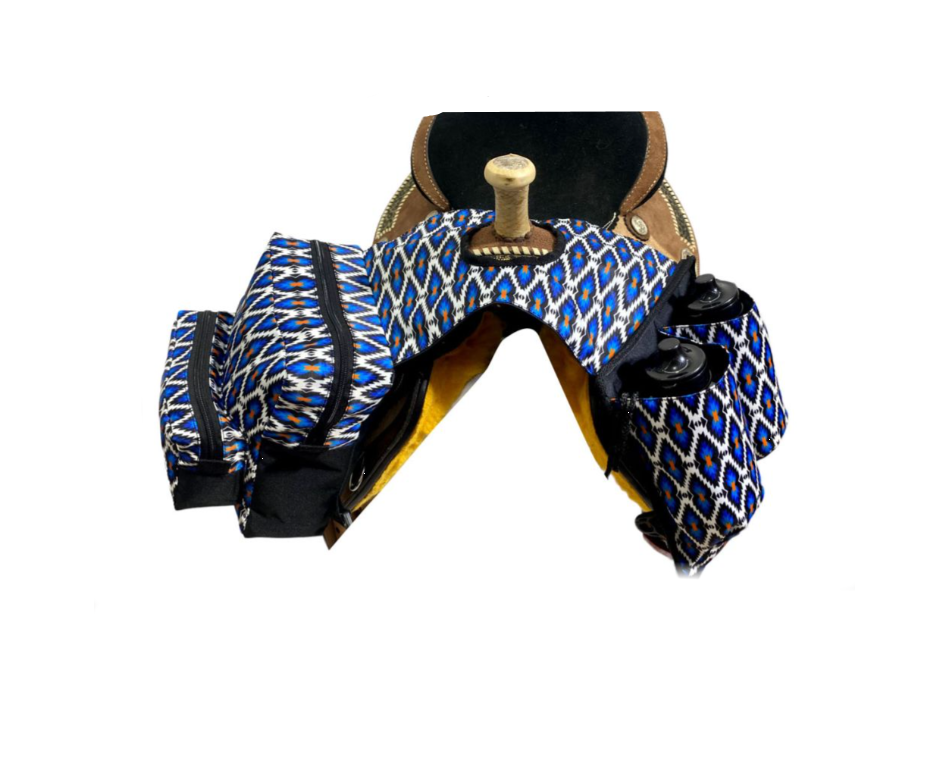 Midnight Mountain Nylon Horn Bag
