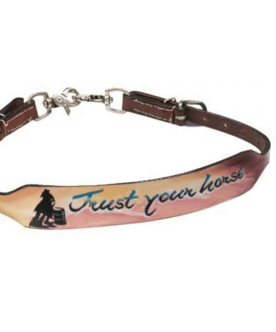 Trust Your Horse Painted Wither Strap
