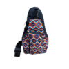 Bright Pink Aztec Sling Crossbody Backpack