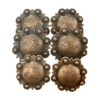 Copper Berry Concho Set