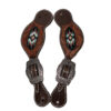 Southwest Beaded Ladies Spur Straps