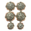 Copper & Silver Concho Set