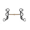 Short Shank Twisted Copper Wire Snaffle Bit