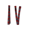 Red Aztec Nylon Off Billet & Tie Strap Set