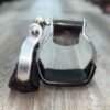 Circle Y Martha Josey Chocolate Aluminum Stirrups