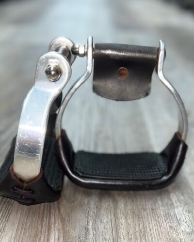 Circle Y Martha Josey Chocolate Aluminum Stirrups