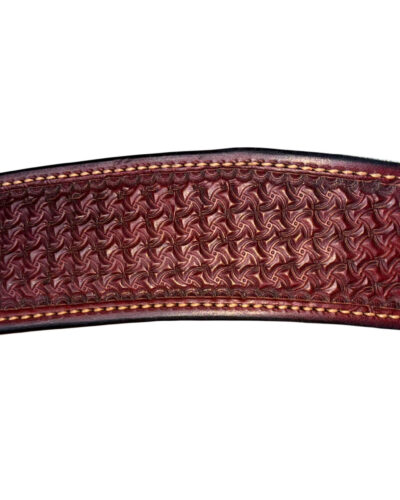 Alternative view of 2'' Rosewood Spider Stamped Breastcollar