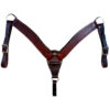 2'' Rosewood Spider Stamped Breastcollar