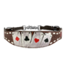Riders Luck Tooled Leather Wither Strap
