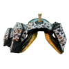 Cow Print Nylon Horn Bag