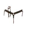 Sunset Corded Mohair 1-Ear Headstall & Breastcollar Set