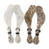 Leather Hair On Cowhide Spur Straps