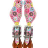 Youth Size Donut Printed Spur Straps