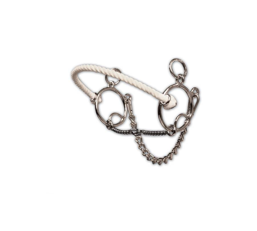 Professionals Choice Combination Series Twisted Wire Snaffle Bit