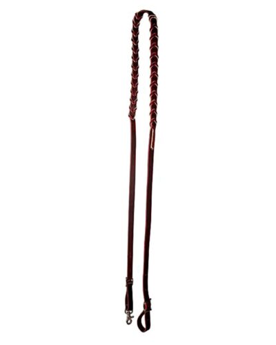 Professionals Choice Heavy Oiled Laced Barrel Reins